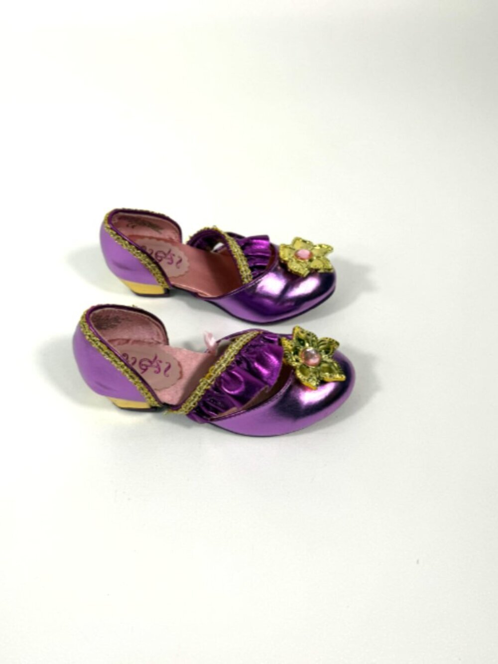Disney Store Rapunzel Costume Shoes Tangled Sz 9/10 - Picture 3 of 4